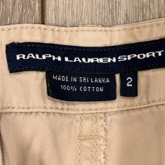 Ralph Lauren Women's Beige Cargo Shorts - Picture 7 of 7